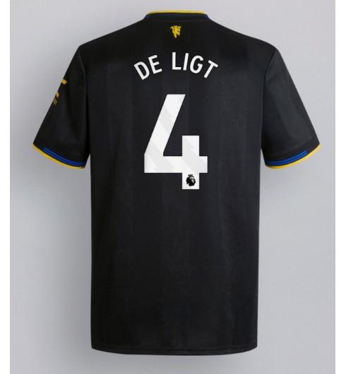 Moške Nogometnih dresov Manchester United Matthijs de Ligt #4 Tretji 2025-26 Kratki rokavi Moške Nogometnih dresov Manchester United Matthijs de Ligt #4 Tretji 2025-26 Kratki rokavi